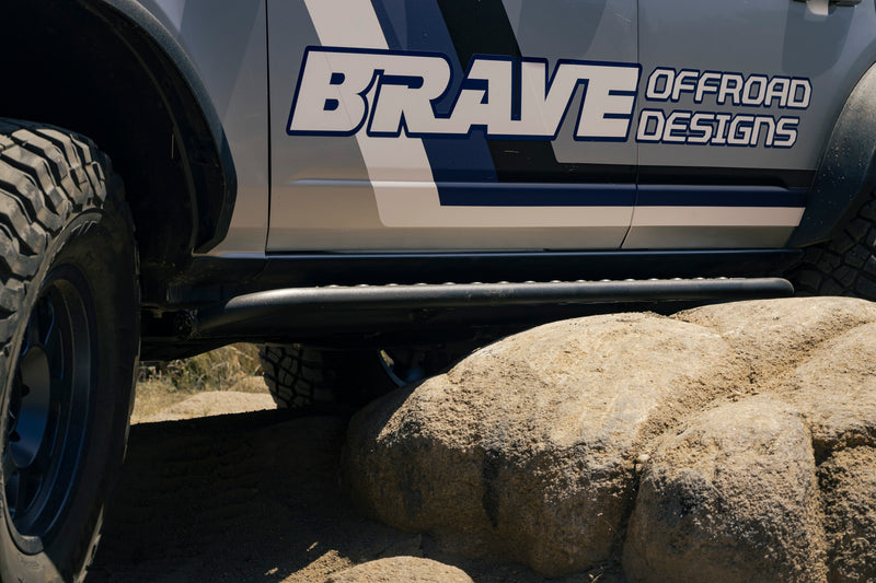 Load image into Gallery viewer, Brave Offroad Bronco Rock Slider on Rock View